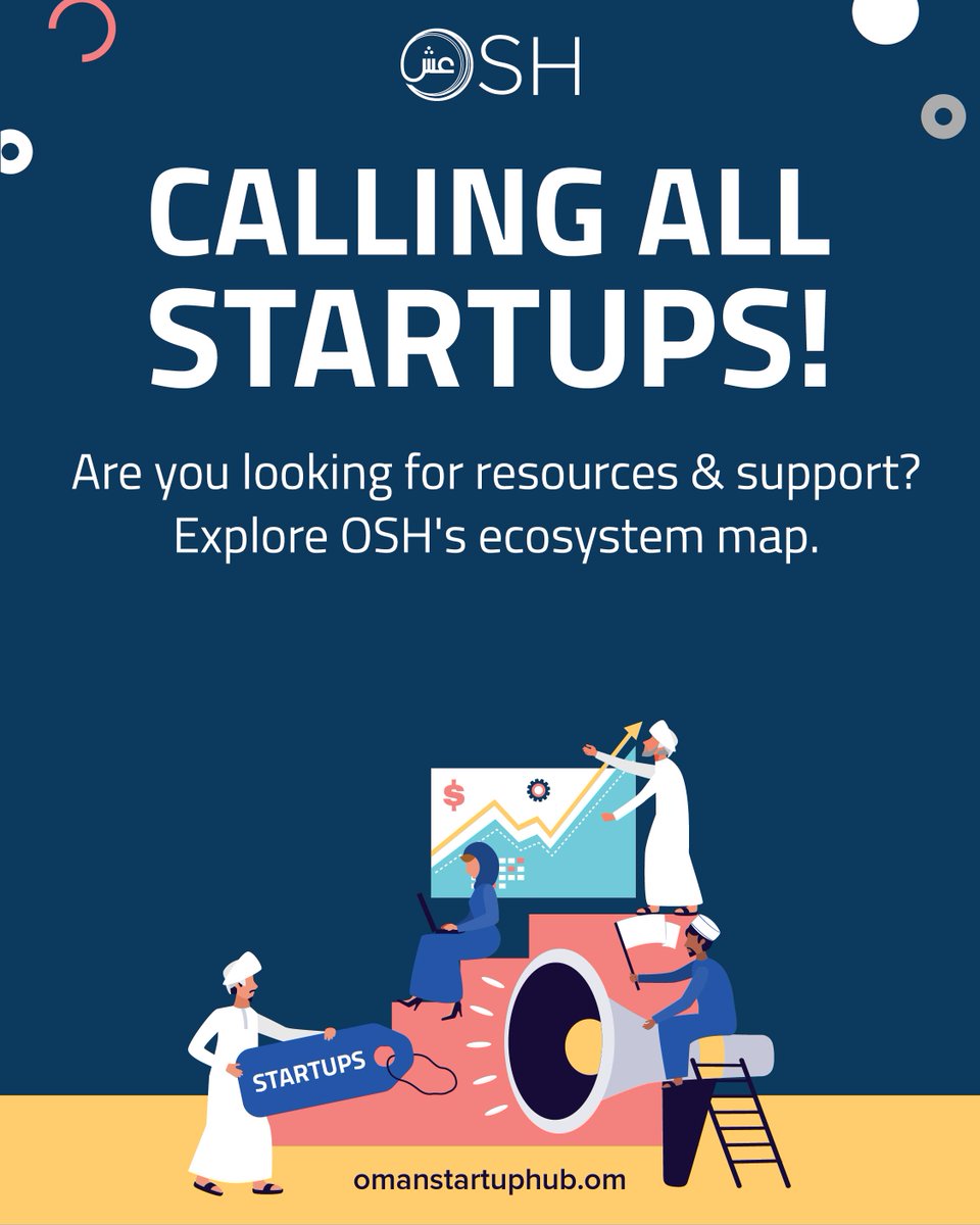 omanstartuphub's tweet photo. Have you seen the #DiscoveryTool on #OSH? It can direct you to the supporter you need. Explore it now! 
https://t.co/c4IepxbzSy
#StartUps #Oman https://t.co/SV1Byra8NP