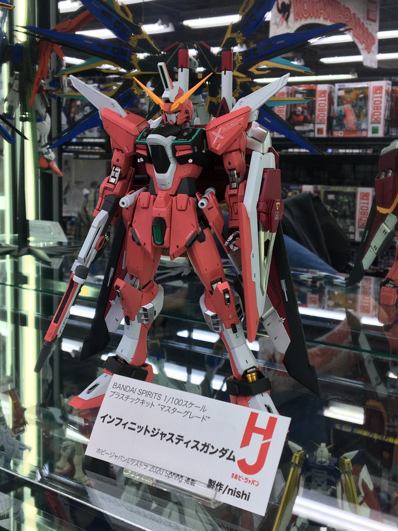 受賞店 バンダイ MG 1 100 インフィニットジャスティスガンダム