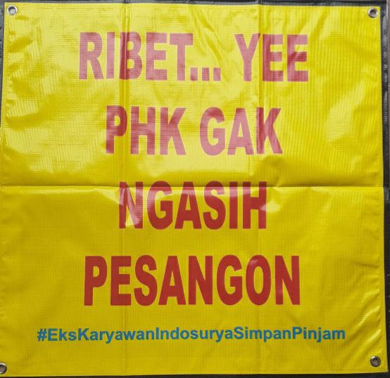 OetoenThea's tweet photo. #PHKsepihakindosurya
#demodamai29Juni
#bayarpesangonkami
#tvone
#RCTI
#sctv https://t.co/dVSBOv2vwK