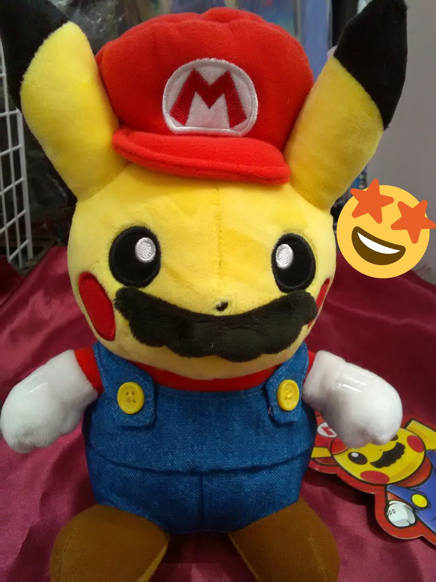 K Books Game館 入荷情報 ポケモン より マリオピカチュウ を含めたぬいぐるみがまとめて入荷致しました マリオ の服を着た ピカチュウ とか可愛すぎますね モクロー や アローラロコン のくったりぬいぐるみも見ていて癒されちゃい