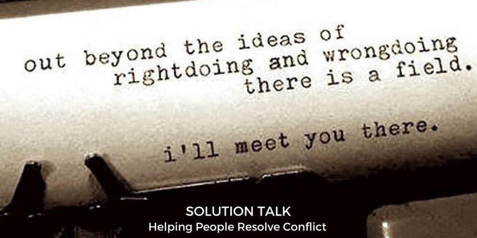 solutiontalkuk's tweet image. When we let go of who&apos;s right &amp;amp; who&apos;s wrong and what&apos;s good &amp;amp; what&apos;s bad, we have the chance to develop understanding &amp;amp; find #resolution. #Mediation can help you sort thing out. 

Let&apos;s #talksolutions with #SolutionTalk