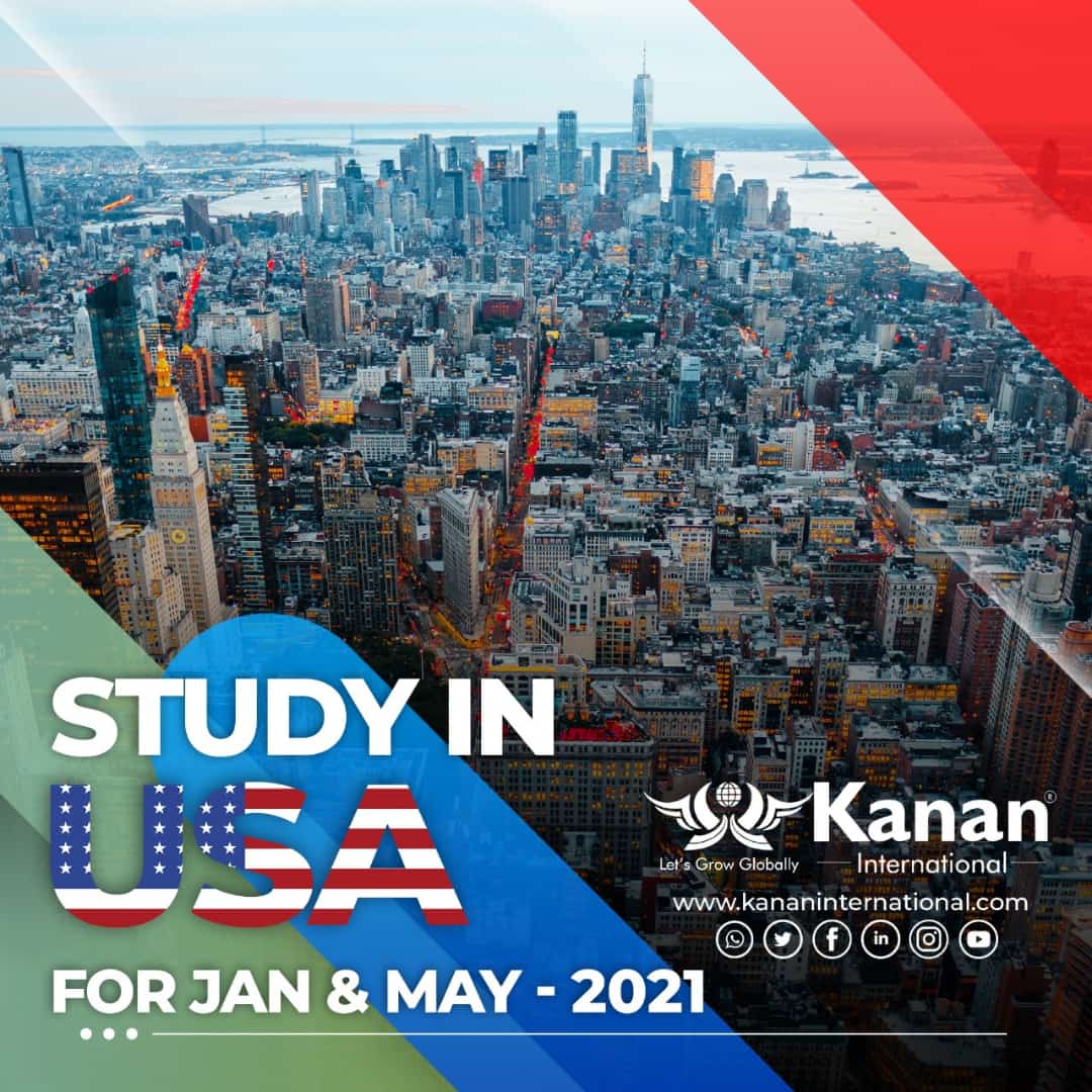 Study In US for January 2021..!!

SAT, GRE & GMAT Requirement Waived Off for Admissions at many Top Universities.!

Contact us NOW at 72269 83999, 74900 33319 or 75758 06496 to know more.!

#USA 
#StudyInUSA
#January2021
#KananInternational
#BachelorsInUSA
#MastersInUSA
#MBAInUSA