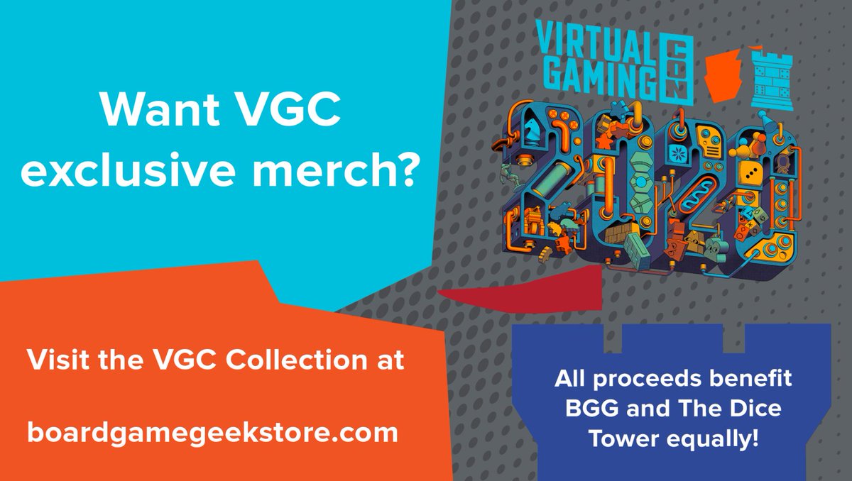 The final day of #VirtualGamingCon. We are sad to see it come to the end. Be sure to check out the cool selection of Merchandise in the buff.ly/3dEHOGa