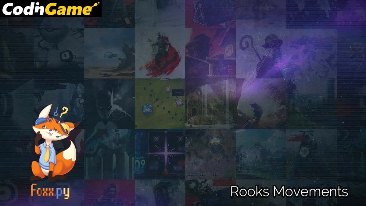 foxxpy's tweet photo. Nouveau dimanche, nouveau puzzle facile codingame : Rooks Movements (épisode 38).
https://t.co/9nLpwiiYK4
#codingame #code #programming #python #python3 #codeur #codeuse #codeurs #codeuses #program #programmation #programme #développeur #développeurs https://t.co/yreeuwbAUf