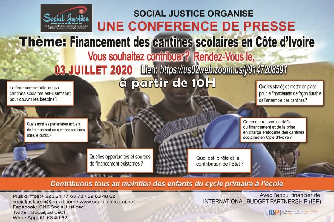 SocialjusticeCi's tweet photo. Les cantines scolaires contribuent au maintien des enfants dans le circuit scolaire. 
ça nous concerne tous @UNICEF_CIV @MinistereEnfant @WFP_FR @UNESCO_fr 
Venons tous y participer @IBP @Kra47822329 @tingaink @RTI_info @OvillageCi @pnudfr https://t.co/JGXNVNw80Z