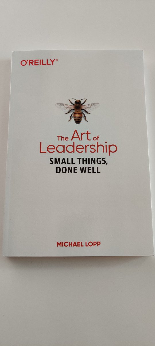 Another management book you cannot miss. Thanks, <a href="/rands/">rands</a>!