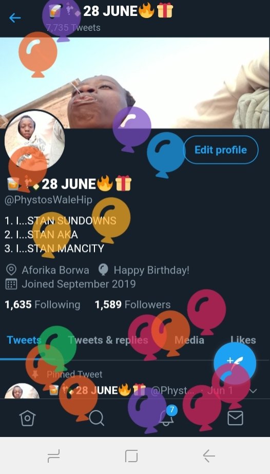 PhystosMaiketso's tweet photo. @ManCity @DeBruyneKev ๐Happy๐Birthday๐พ๐ฅto #KDB7 and Myself๐๐๐ https://t.co/Q7ZSDvyjf4
