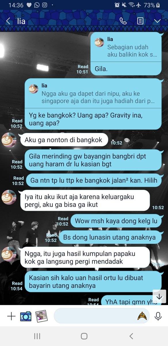 16. penjeleasan dia yg katanya jalan² gapake uang nipu tp oh tentu tidak semudah itu barbara percaya~~ ngeles alus bgt y kalo org pertama × ditipu bs luluh, tp ak sdh dr 2017 sudah habis batas  #MadeliaRaniscam