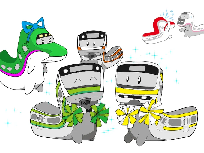 ふと思い立って電車を描き始めた当初の絵を見返したのですが、ちょっと成長したかなと感じた次第です。
←2015年8月17日(これ覚えている方いますか?)
→2020年2月8日 