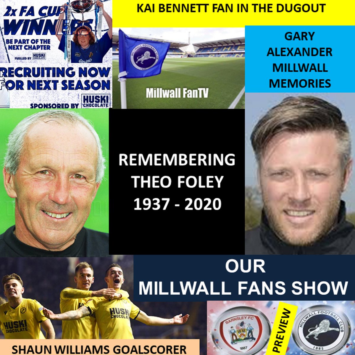 NOLUTALKIN's tweet photo. Did either one of the panel or guests predict the result at Barnsley? Hear #Gary_Alexander talk about his Wembley goals and his experience. What's #Kai_Bennet's story, the young man behind @TvMillwall? Plus much more. Click the link to listen:
https://t.co/KqtihcuO1x https://t.co/Zt6fnxVtff