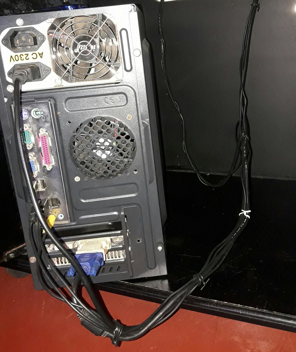 Spent a little time working on cable management on my pet project this morning. Used to be a total clusterfuck of a cable mess hidden behind the CPU in there, not anymore. Feels good knowing everything's nice and tidy now .