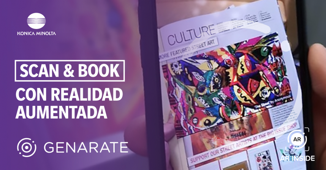 KonicaMinoltaES's tweet photo. ¿Más ventas de #entradas con #RealidadAumentada? Ayuda a tu audiencia a reservar con #SCANBOOK, facilita la compra de #tickets en tu publicidad y aumenta la experiencia digital de tu público con #genARate. Hazlo antes del 30/junio. ¡3 meses gratis! ⇒ https://t.co/B9sSYNFhgA https://t.co/RCfh4Jw4Bd