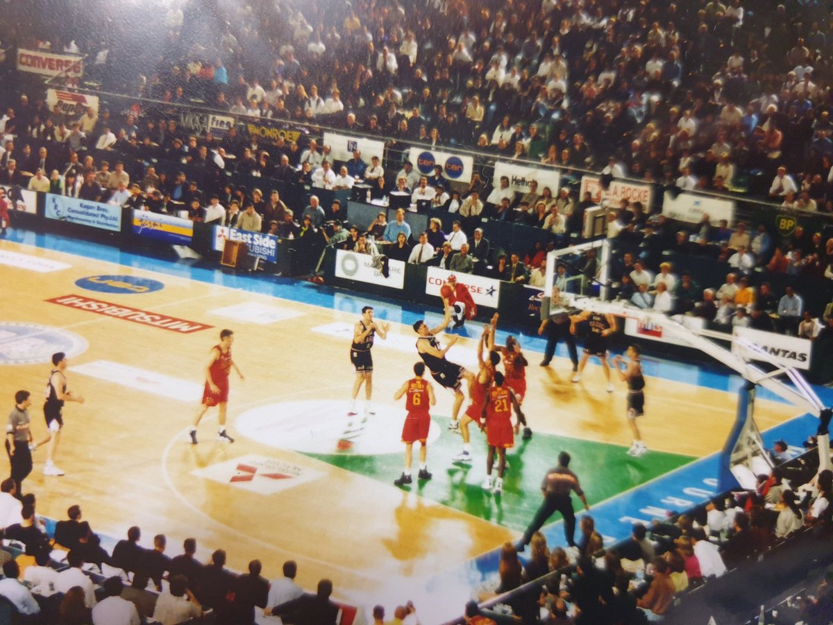 aussiehooper's tweet photo. 96 grand final series Magic vs Tigers, off balanced @ChrisAnstey13
 One from the archives https://t.co/FstEMm99ZN