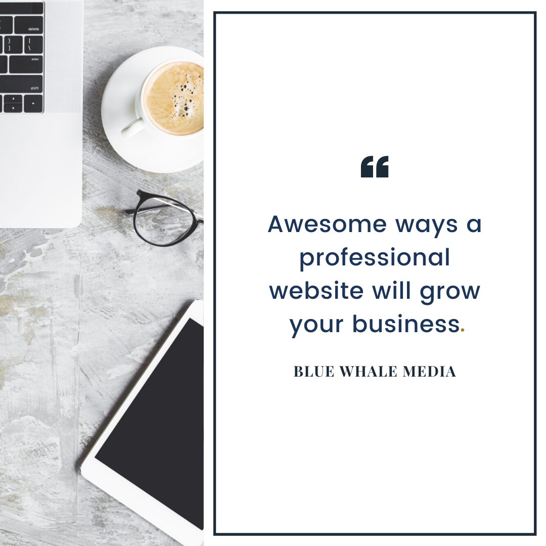 BlueWhaleMediaL's tweet photo. A website isn't just for show, it can transform your business in many ways! Find out how in our blog👉
https://t.co/RxjDukACJU

#webdesignmanchester #business #digitalagency https://t.co/lGkbfxvaYc