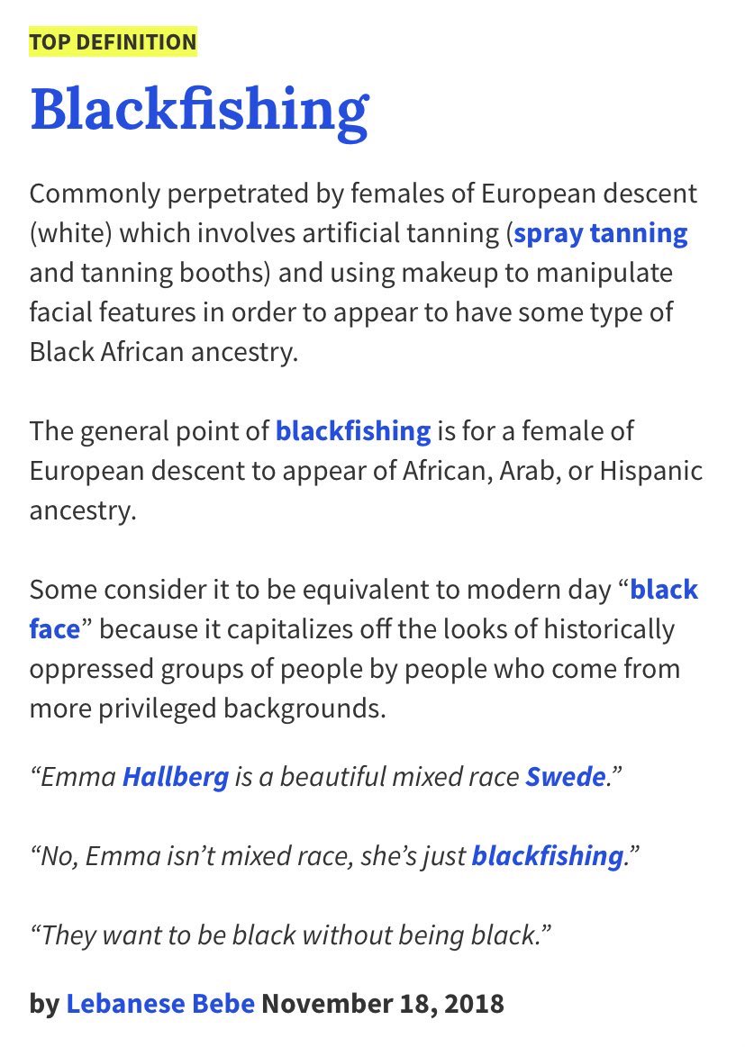 What is blackfishing and why it’s wrong: a thread