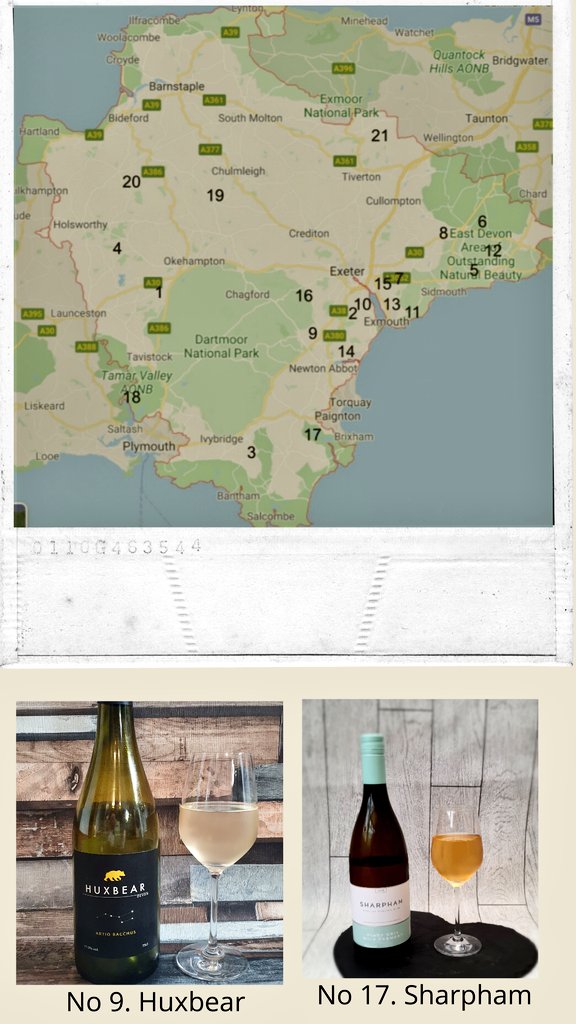 diningdevon's tweet photo. So what's been in your glass this #EnglishWineWeek? Here are some #DevonWine's we've enjoyed recently &amp; where you can find their vineyards..(remember - to find them &amp; more, head to the blog for our Devon Vineyard Map - 👀📌 post)
#Devon #Wine #englishwine #devonvineyard #vineyard https://t.co/FFI8I3qjUK