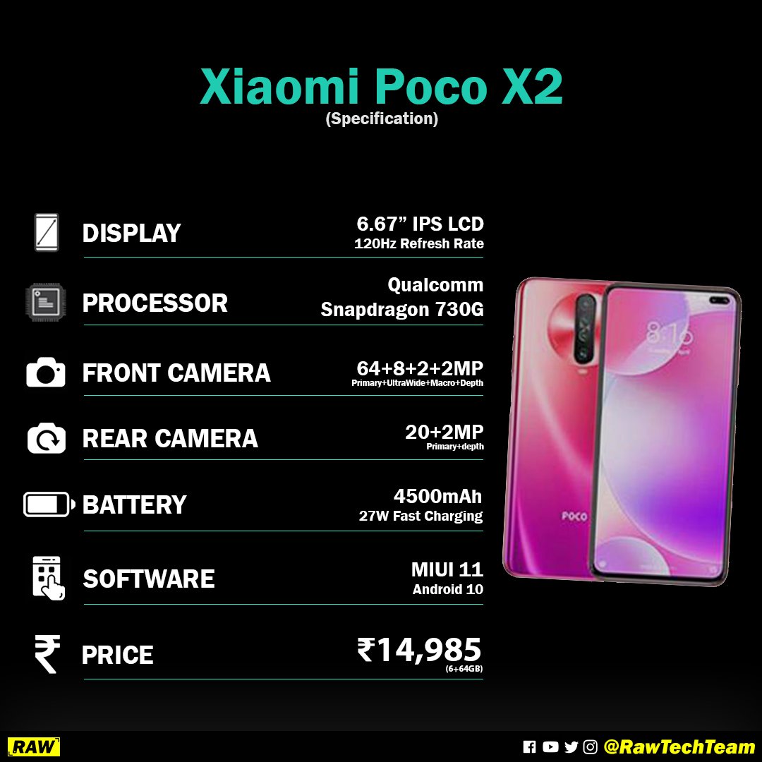 rawtechteam's tweet photo. Best Budget Smartphone india
@indiapoco @xiaomiindia @realmeindia
#rawtech #rawtechteam #smartphones #POCOForIndia #smartphone_fp #smartphonevideography #xiaomiyi #xiaomi #realme #realme5pro #redminote6pro #redminote8 #redmi #poconos #poco #pocoftheday https://t.co/9PJjZKI6Tv