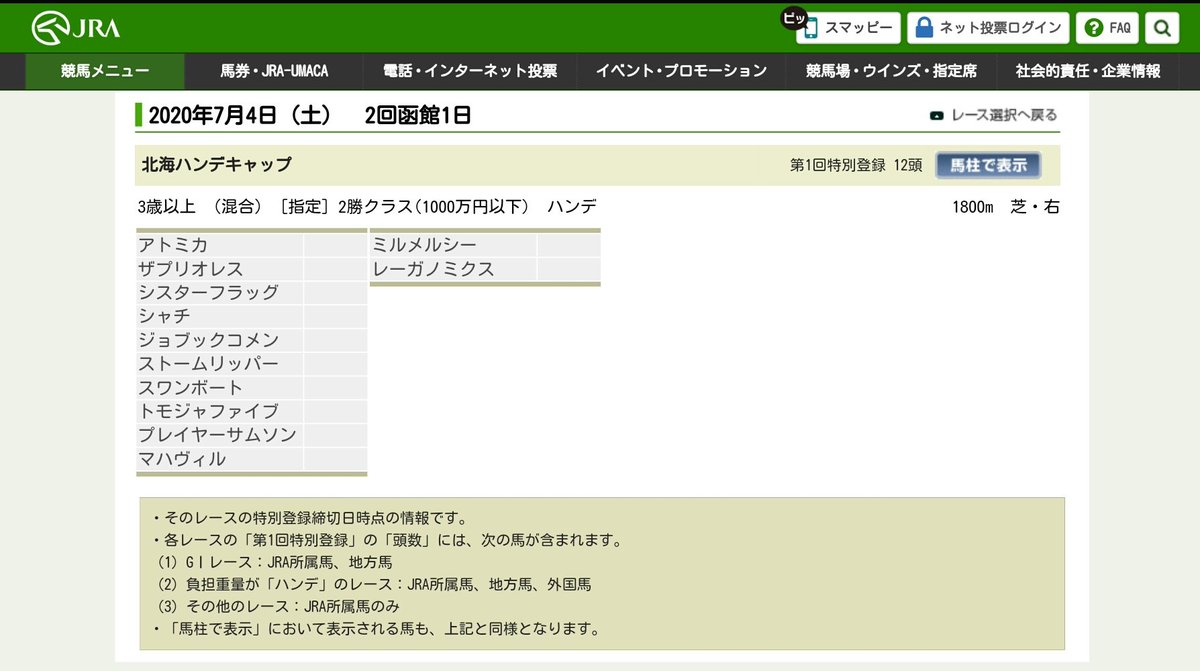 O Xrhsths ミルニイ 2 4ゆくぼんclimax Sto Twitter 北海ハンデキャップが1800mになってて泣く 呪怨 O Xrhsths ミルニイ 2 4ゆくぼんclimax Sto Twitter 北海ハンデキャップが1800mになってて泣く 呪怨