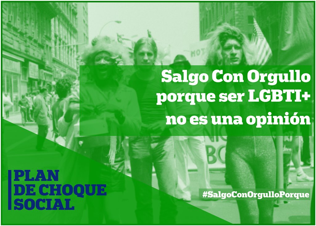 ChoqueSocialALM's tweet photo. #SalgoConOrgulloPorque ser LGBTI+ no es una opinión https://t.co/QsyHYiQ27Z
