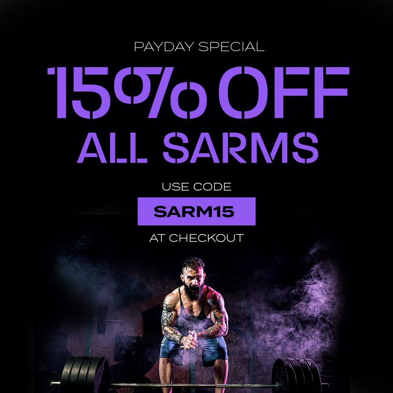 🌟 FLASH Sale on SARMs + Pay Day Picks 🌟

Our Pay Day deal is in full swing thanks for keeping us busy! For the next 24 hours we're ramping it up a notch with 15% OFF SARMs available as well as out 5% + FREE Delivery promotion!

Shop Now ➡️ buff.ly/2BlFcMA