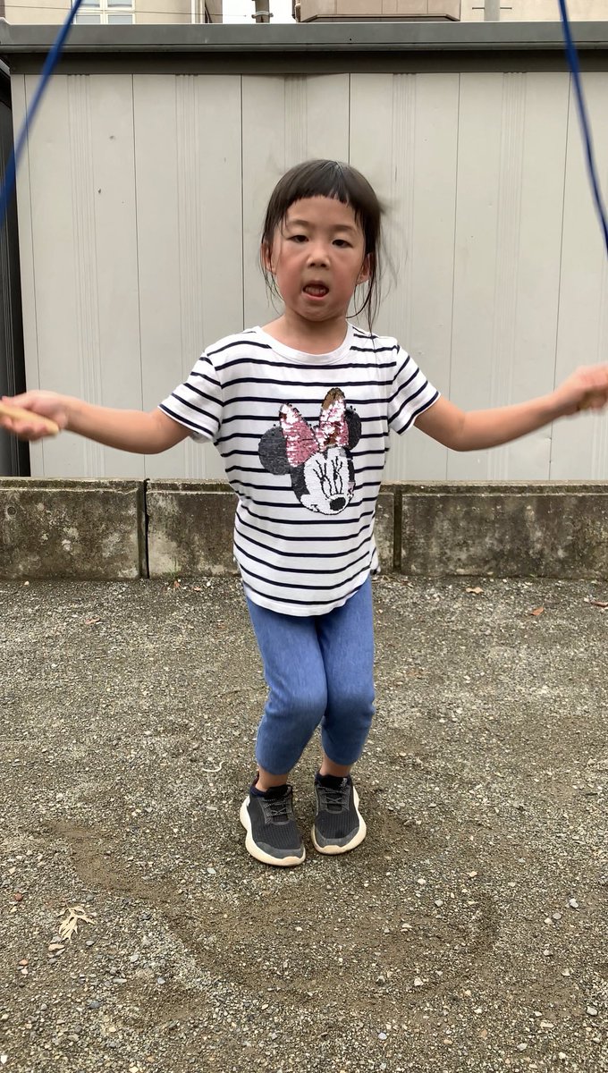 358man's tweet photo. 今日ねねが二重飛び出来る様になった👧 https://t.co/avyOMOPJPW