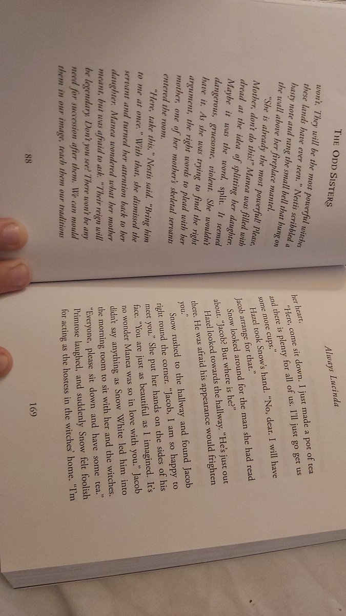 bekabbz09's tweet photo. @AutumnBooksPub 
I am a student nurse from Chester I have really enjoyed the serena Valentino  book I am on the last book 'The odd sisters' so how disappointed i was to find pages 88-169 missing. I have no recipe and I'm very disappointed I will not get to find out what happens https://t.co/4WYlBv4BOg