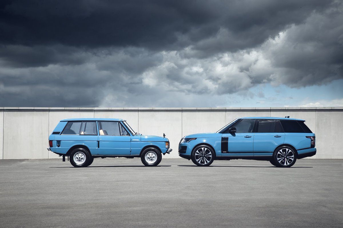 motorgeeksme's tweet photo. Range Rover marks 50 years of all-terrain innovation and luxury with exclusive new limited edition #motorgeeks #carslifestyle #CarNews #carlovers #caraddicts #cars

Read the full article - https://t.co/d25yanyu2g https://t.co/KWr7wSPK2l