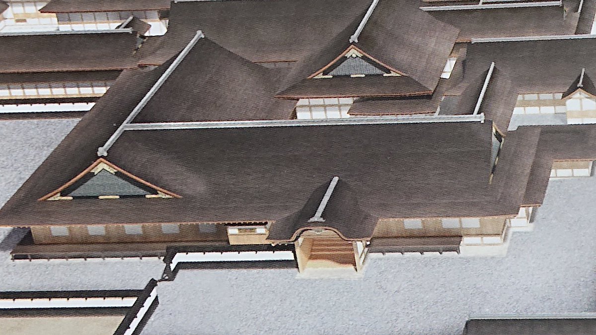 越後高田城丸山 Kamaboko Shiro そうです 高田城本丸御殿の間取り 図はあるのですが 立面図が無いため 上越市が作製した復元cgを参考に 名古屋城本丸御殿の立面図から屋根の勾配を出しました 外観と細部は名古屋城本丸御殿 や 川越城本丸御殿 二条城