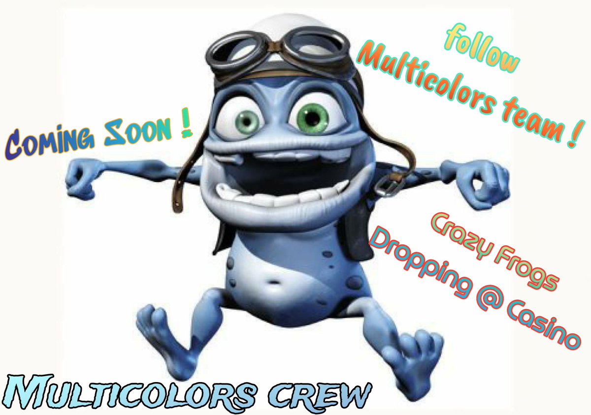 crazymikey33's tweet photo. @Abstractsteez
@freak609 ( mrfreak609 )
@FinleyCambron
@kitikatgta
@dabrfc
@its_gwolf
@IntoxicatedTbag
@crazymikey33
Coming soon !
#Multicolorscrew #multicolorsteam !
#crazyfrogs! https://t.co/HkbnOXcbdl