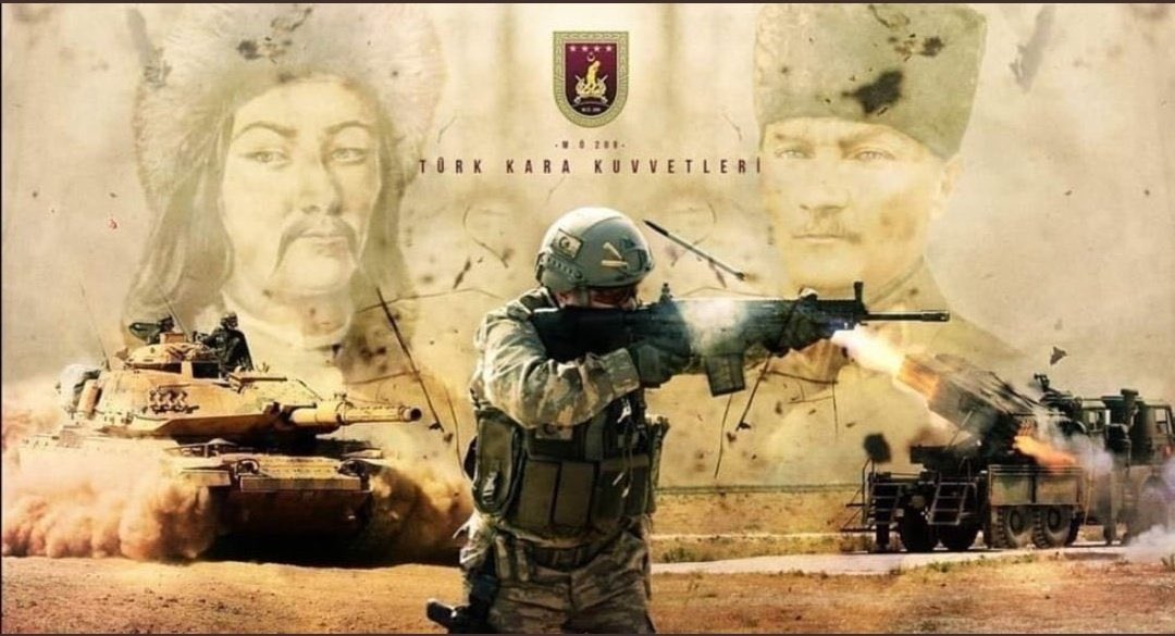 Tarihi şan ve şerefle dolu Türk Silahlı Kuvvetlerimizin bölünmez parçası, milletmzin gurur kaynağı olan nice zaferlermizn mimarı, kutsal vatan topraklrmzn bütünlğü ve güvenliğnin teminatı olan Kara Kuvvetleri Komutanlığı’mzın 2229. kuruluş yıldönümü kutlu olsun #KaraKuvvetleri 🇹🇷