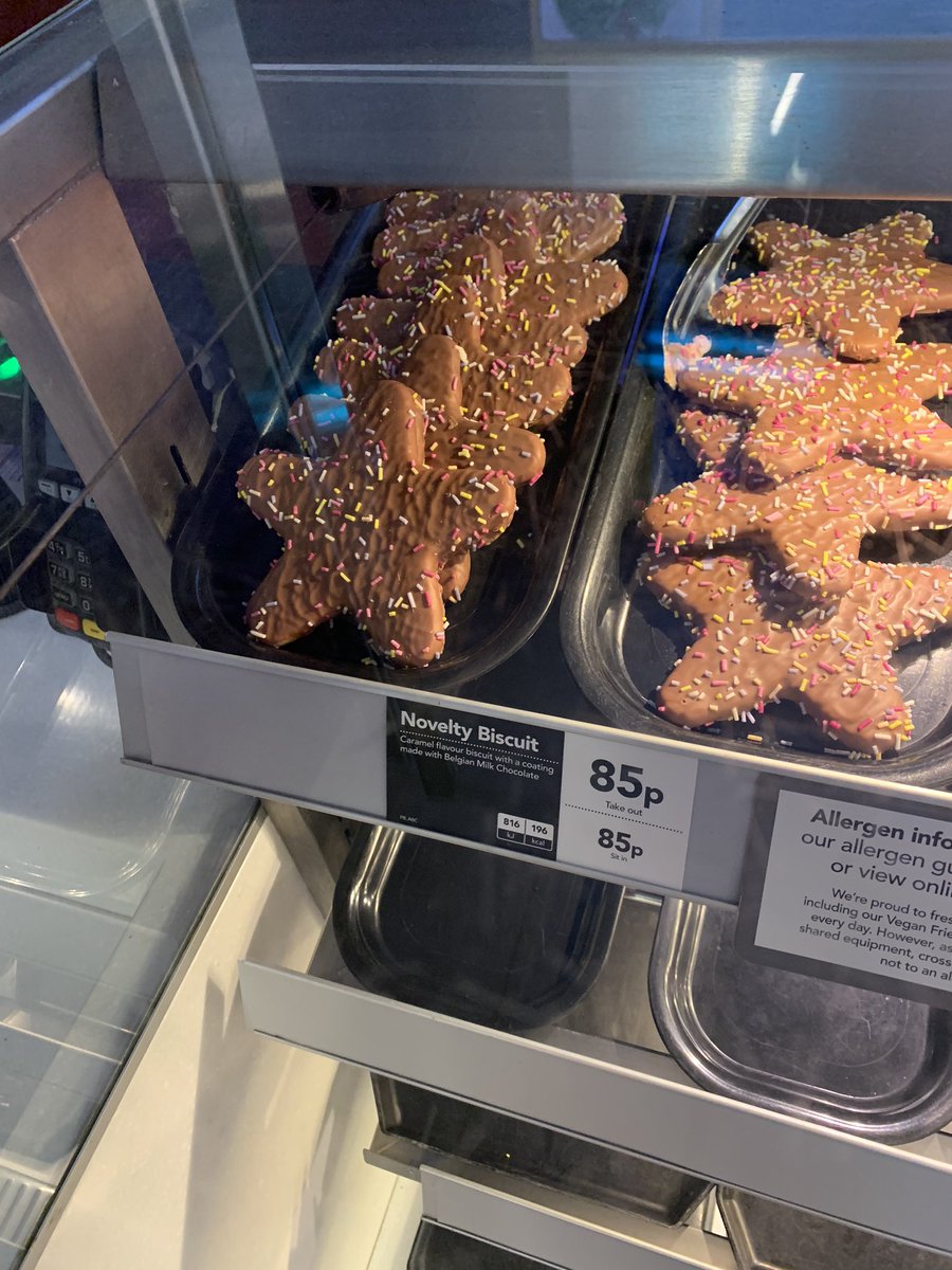 JonDDrew's tweet photo. @GreggsOfficial look at my twitter account! I NEVER use it! But you have driven me to it! Devastated you have changed the good old spikey Mikey to “novelty biscuit” how am I going to explain that to my 3 year old! Greggs staff aren’t overly pleased either... disappointed... 😭 https://t.co/NmhH6OzUcS