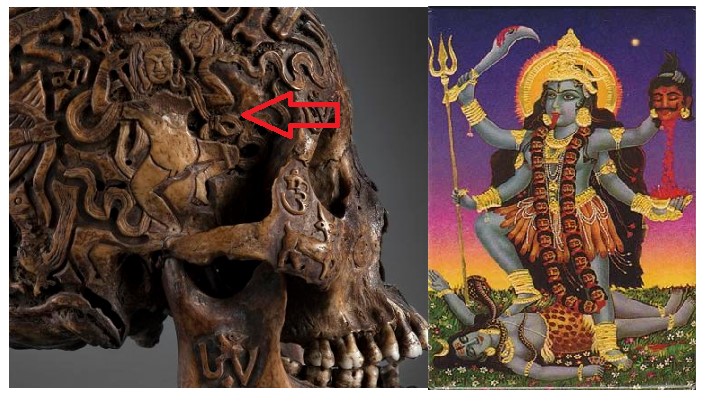 3/4 Hinduism hs never been reticent to discuss subjects considered taboo by westerners.From KAALI to KAL Bhairava, and a couple which was beheaded during meditation-- this KAPALA is abt eternal love too. May this man be reborn as a good soul.