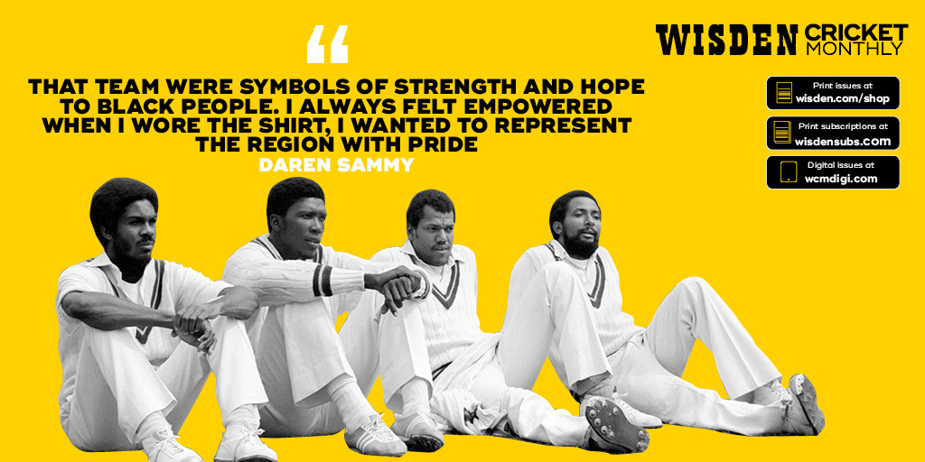 The Nightwatchman (@nightwatchmanxi) on Twitter photo As we gear towards the upcoming Test series between <a href="/englandcricket/">England Cricket</a> and <a href="/windiescricket/">Windies Cricket</a>, @JamesEAlder speaks to six current and former players about what it's like to represent the #MenInMaroon in the modern era.
For <a href="/WisdenCricket/">Wisden</a> issue 33, out now: ow.ly/ONKq50AiDUa As we gear towards the upcoming Test series between <a href="/englandcricket/">England Cricket</a> and <a href="/windiescricket/">Windies Cricket</a>, @JamesEAlder speaks to six current and former players about what it's like to represent the #MenInMaroon in the modern era.
For <a href="/WisdenCricket/">Wisden</a> issue 33, out now: ow.ly/ONKq50AiDUa