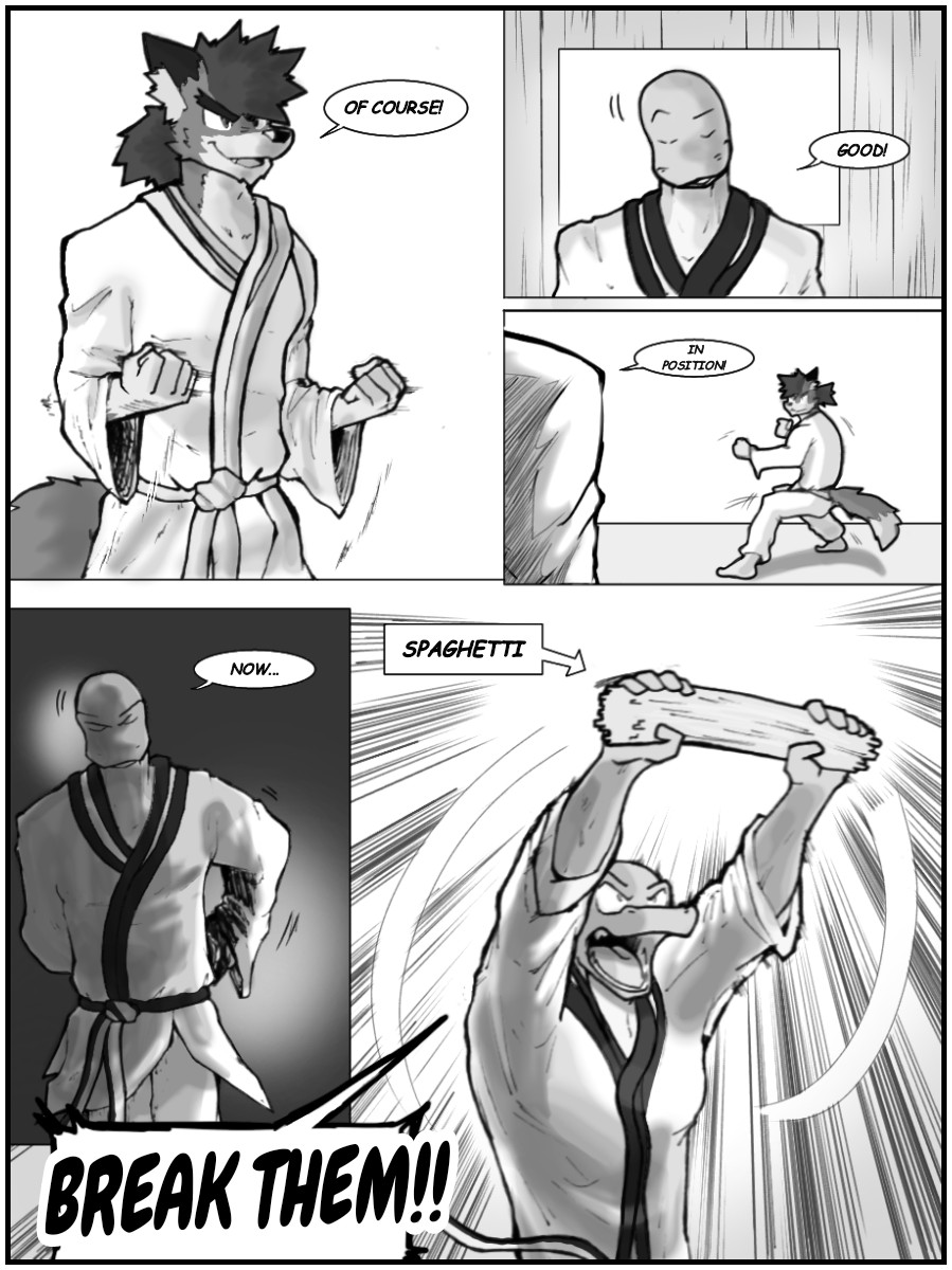 LOREgattyas's tweet photo. ✏️ "A normal day for @Tygom5 in @WC_CWY 's dojo"
💭 My ver. of Frank 's comic

[] TAGS []
#oc #original #lizard #furry #draw #drawing #digital #digitalart #dojo #martialarts #comicdrawer #comic #comics #fightscene #spaghetti #pasta #englishtext https://t.co/qwIQgGGnfZ