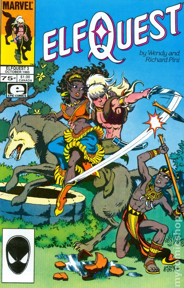 but besides that he also showed that someone could flourish outside the mainstream system. He did everything without ever having to work with Marvel or Dc, Archie or something else. Like Even for it's time Elfquest got help from Marvel later.