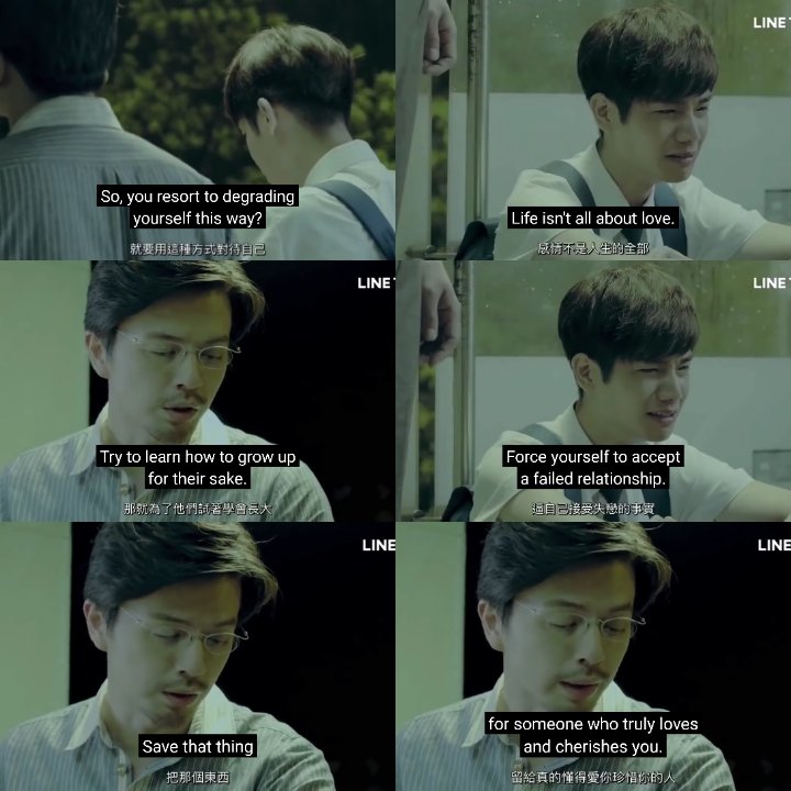 Yi Jie was even there to comfort Sheng Zhe when he was on the verge of breaking down from experiencing bullying because of his sexuality.The way the actors portrayed their emotions for this scene is so raw, you can feel it naturally which happens in real life LGBTQIA+ struggles.