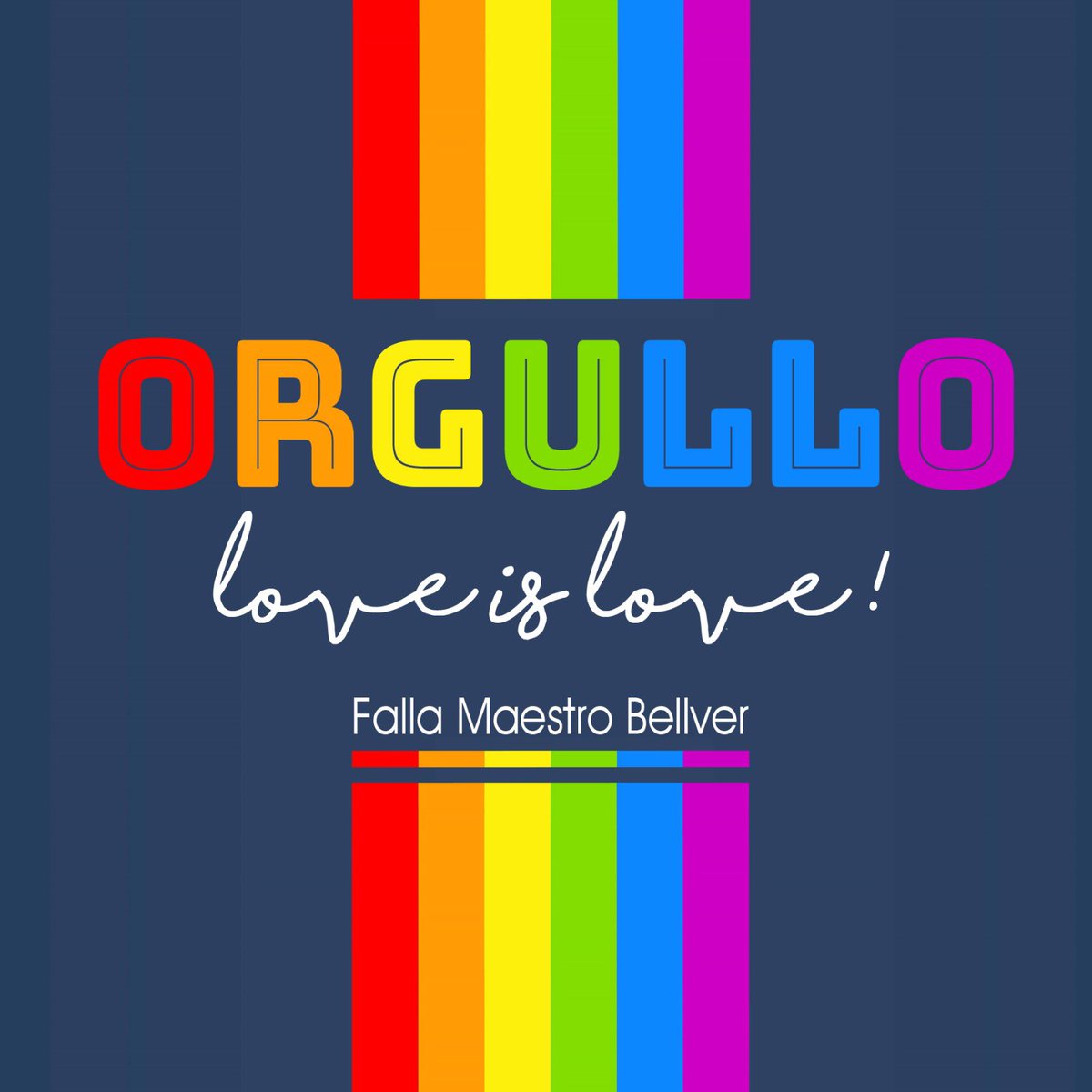 FallaMaestro240's tweet photo. Porque el amor, no tiene género.
Love is love, siempre! ♥️

#orgullo #diadelorgullo #loveislove https://t.co/xm6kory8PY
