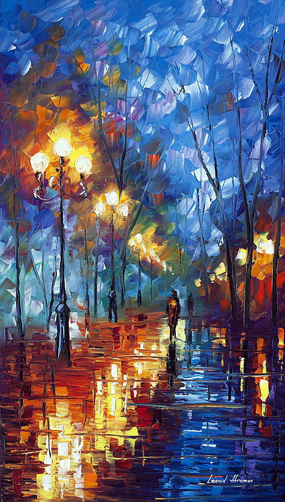 IMPOSSIBLE RAIN — Картина маслом на холсте художника Леонида Афремова afremov.com/impossible-rai…