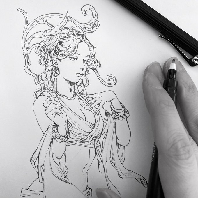 落書きで強行便乗するよ!

 #俺は神絵師だフォローしろ 