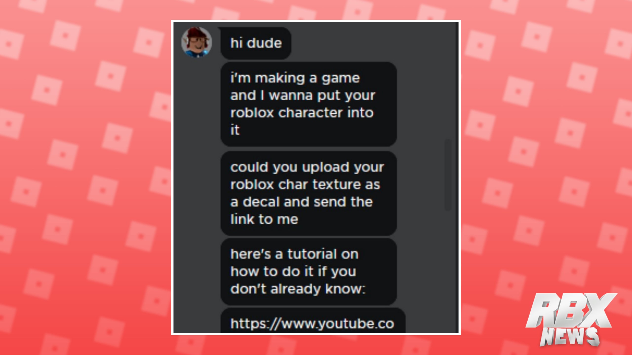 Check your message inbox to see if roblox is sending you free