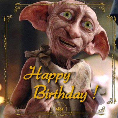 Univers Harry Potter Auf Twitter Anniversairepotterien En Ce 28 Juin Notre Regrette Elfe Libre Dobby Aurait Celebre Son Anniversaire Avec Ses Ami E S Happybirthdaydobby Harrypotter T Co Gxzvmwowqi Univers Harry Potter Auf Twitter Anniversairepotterien En Ce 28 Juin Notre Regrette Elfe Libre Dobby Aurait Celebre Son Anniversaire Avec Ses Ami E S Happybirthdaydobby Harrypotter T Co Gxzvmwowqi