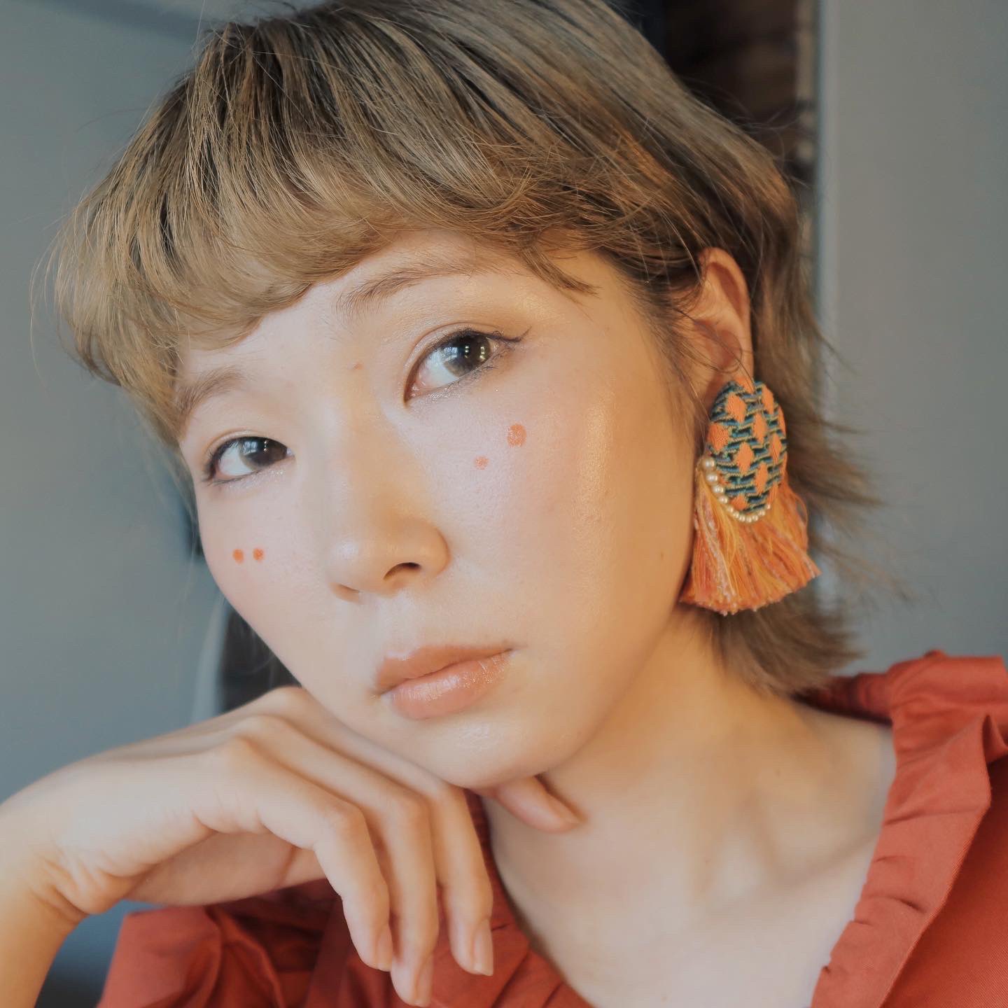 poppy×LES CHATS】イヤリング 店舗限定