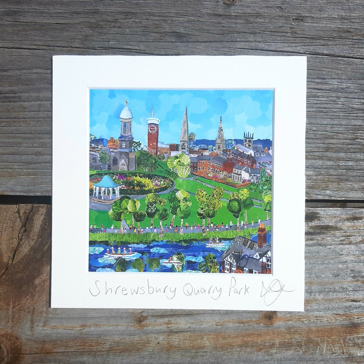 New to my #tornpaper world is #shrewsburyQuarryPark ●#prints●#cards●#coasters lynevansdesigns.co.uk
I hope you like it...more #new #artwork coming soon...