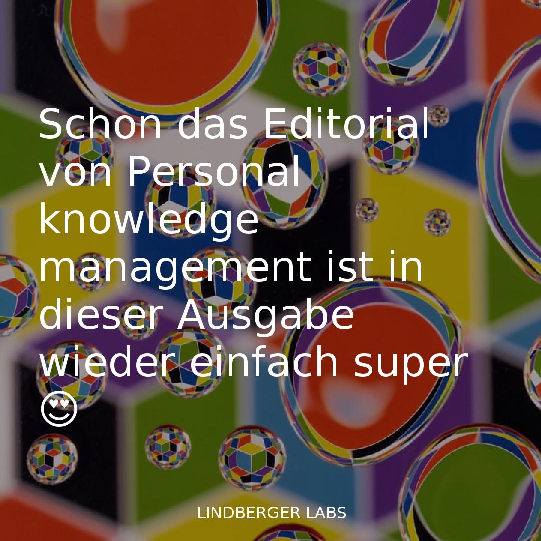 thorlindberger's tweet image. #personalknowledgemanagement #personalknowledgemanagementberger