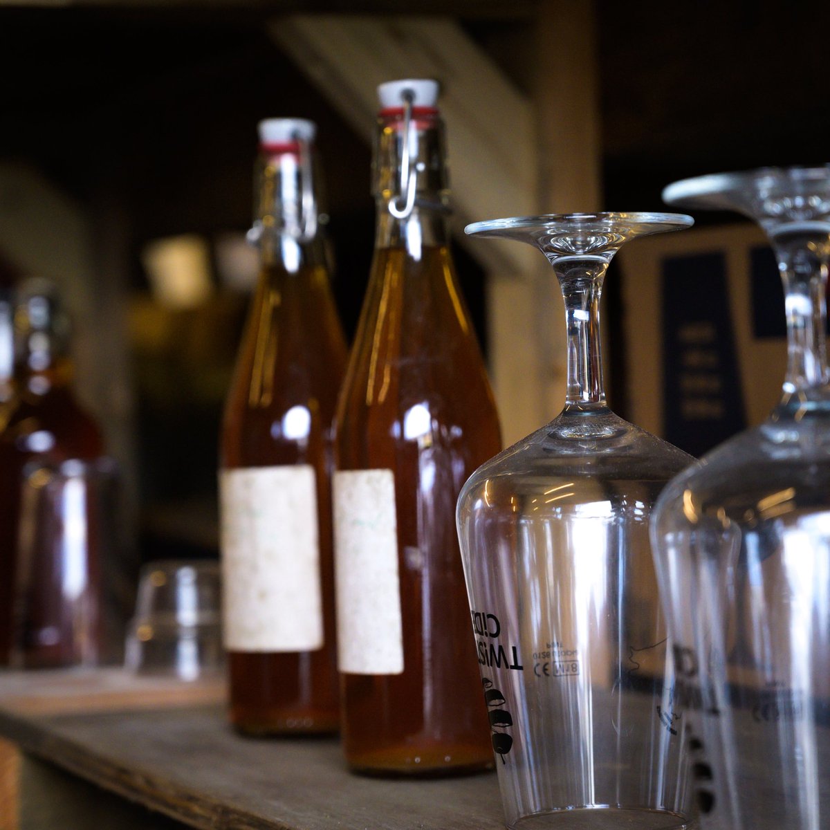 TwistedCider's tweet photo. Our Twisted Cider #glasses can be purchased from our #ciderbarn for just £3.50 and you can #drink in #style open every Saturday 10am to 4pm https://t.co/SPWEd3mXZQ https://t.co/lezRZqNlbO
