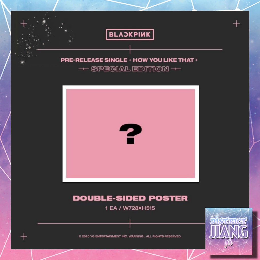 DistrictJjangPH's tweet photo. [RT!]
[PH GO] Blackpink 'How You Like That Special Edition
● Php999 + lsf
🚢Normal ETA
📅DOO: July 10
📅DOP: July 13
💖Counted on charts
💖POB
💖Ktown4u photocard set
💖Freebies
https://t.co/7rFwVY79L1

#DistrictJjangPH_GO #DistrictJjangPH_PO #HowYouLikeThat #BLACKPINK https://t.co/lC9BY34s2K