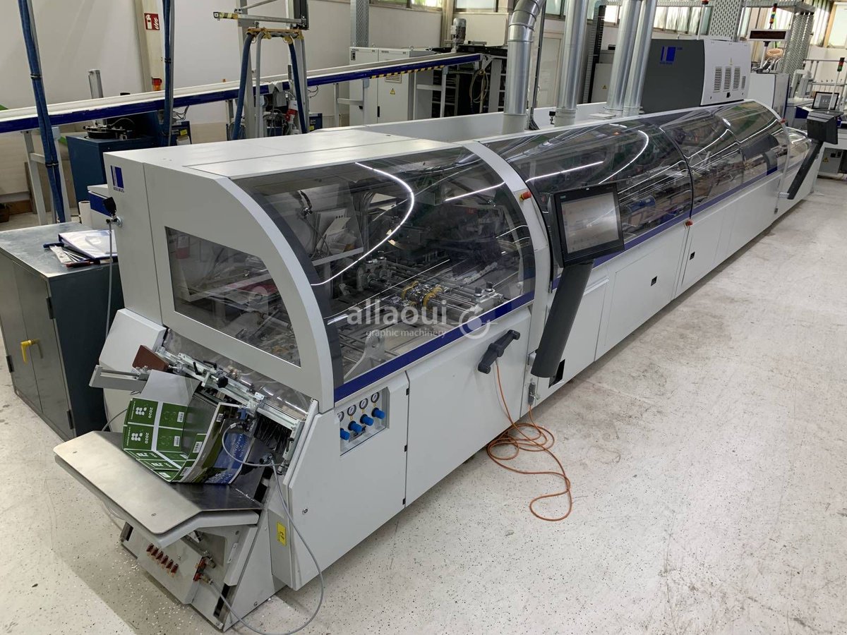 AllaouiGraphics's tweet photo. The "perfect" #PerfectBinder for all users.  
Our almost new #Kolbus KM 610.A (2018) is equipped with the ZU 832.A gath. mach. with 18 statns, book blocks up to 70mm, #Hotmelt, #PUR or #ColdGlue, HD 153.M 3-Knife trimmer +  KL 501 stacker.
Inquire now: https://t.co/PbjdlRFLpn https://t.co/oUgsIcOA7v