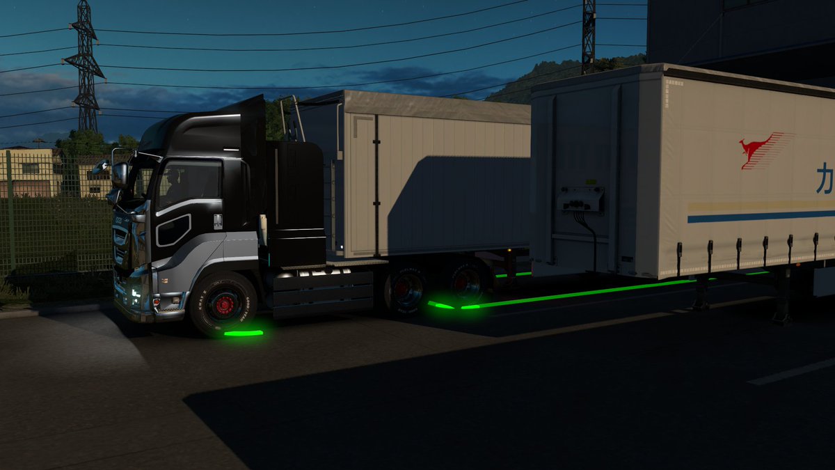 沖田 本日の最終便 四国中央 高山 駐車にかなり苦労しました Projectjapan Ets2