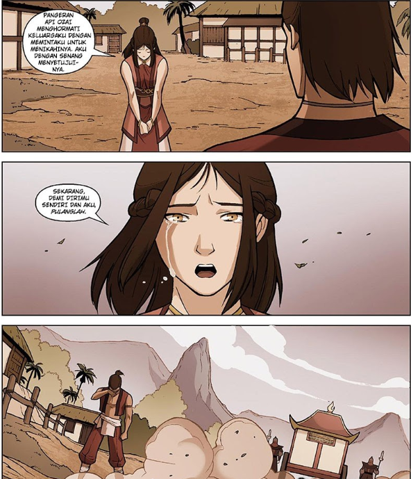 Disitu gue orangnya masih baik dan berwibawa, ga pengen2 amat kekuasaan, karena abang gue Iroh masih jadi putra mahkota (Calon Raja Api Selanjutnya), Ursa minta Ikem jangan disakitin. Gue turutin, dan gue kasih waktu Ursa sama Ikem tuk berpisah.. Sedih lurd..