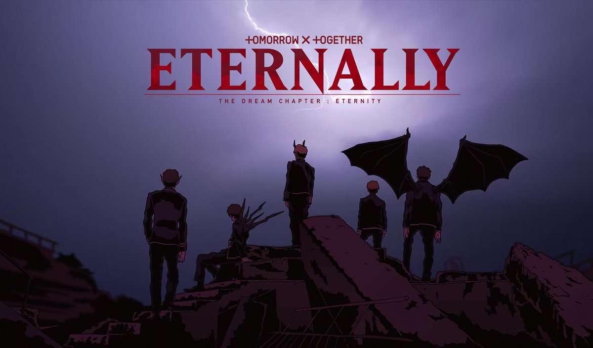 TXT_INA's tweet photo. MOAAAA gimana??? Udah selesai nontonnya??? Gilaaa sii ini keren parahhhhhh🔥😭😭😭 Agak creepy jugaa dan tentunya mengandung banyak teori😊😊
#EternallyWithYou #Eternally
#TOMORROW_X_TOGETHER
@TXT_members @TXT_bighit
©Pic by TXTranslations -🤡 https://t.co/6GH3OBU3DU